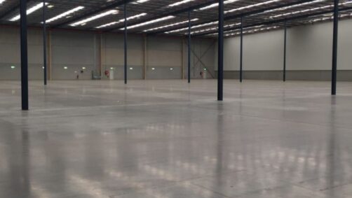 Image of empty warehouse